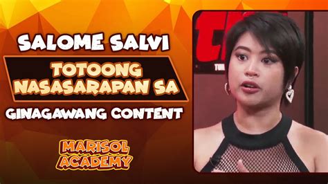 Salome Salvi sa paggawa ng porn: ‘Masaya ako sa ginagawa ko’.